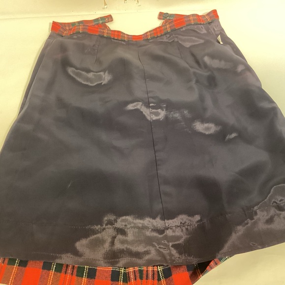 Pendleton vintage Wool Tartan Plaid Wool Skirt size 12 lined made in USA - Picture 5 of 9